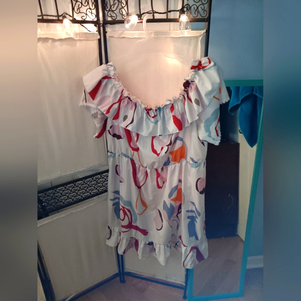 Off the shoulder dress